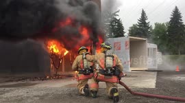 Fire crews extinguish fire