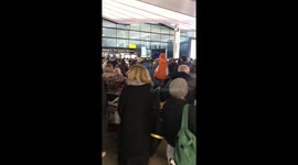 Airport chaos at Heathrow after a suspicious package is found