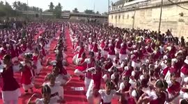 Over 7000 dancers performing Bharatnatyam creates new Guinness records in India