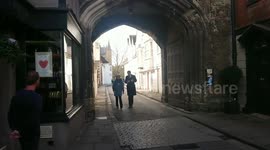 Theresa May visits Salisbury on the first anniversary of the nerve agent attack.