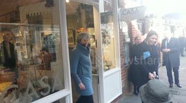 Theresa May visits Salisbury on the first anniversary of the nerve agent attack