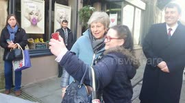 Theresa May visits Salisbury on first anniversary of nerve agent attack