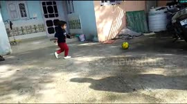 My Son Playing Soccer