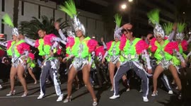 Thousands attend Carnival parade in Tenerife