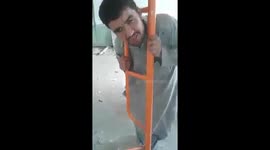 One of my friend stucked.... I dont know how...