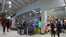 Hyper lapse of a day shopping at the Pacific Mall in Markham near Toronto which is North America's largest Asian shopping mall