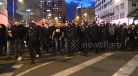 Ajax fans scuffle with police in Spain as Real Madrid knocked out