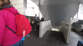 Kate Mara Jets into LAX aiport after Paris Fashion week