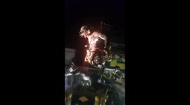 Balinese locals parade bizarre 'ogoh ogoh' statues