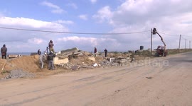 Israeli air strike in Khan Younis