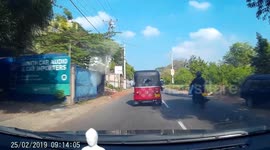 car wrong overtake