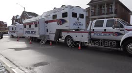 Christmas eve shooting murder at house in Richmond Hill just north of Toronto kills one man in bloody shooting incident