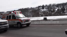 Area Ambulance responding
