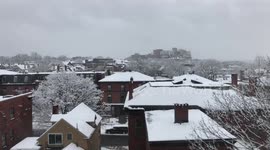 Snowbirds Flying over Portland, Maine