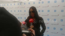 Naomi Campbell arrives at WE Day UK