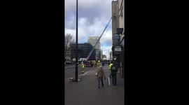 Scaffolding drop