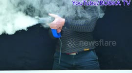 DIY Super Powerful Fog Machine Gun