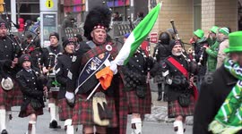 Thousands participate in St. Patrick's Day Parade in Toronto