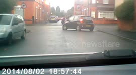 UK woman attempts to stop runaway car after leaving handbrake off