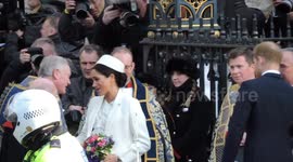 Annual Commonwealth Service at Westminster Abbey: Queen, Prince Charles, Camilla, William and Kate, Harry and Meghan and Prince Andrew attend