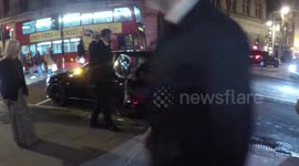 Victoria Beckham and David Beckham Arrive and Depart The National Gallery Gala