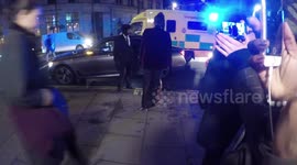 Supermodel Jourdan Dunn Arrives And Departs From The National Gallery Gala In London