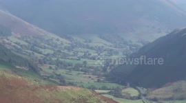 F15's low flying in Wales.