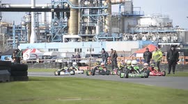 Meet 'Britain's youngest racing driver' - the fearless four-year-old who drives 40mph go karts
