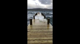 Low wood Jetty on Windermere this morning
