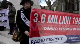 WASPI, rally budget day