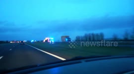 Lorry fire M5