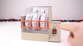 Simple mechanical counter and principle of operation