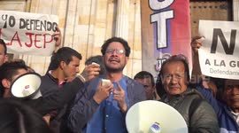 Colombians protest President Ivan Duque's latest attempt to sink war crimes tribunal