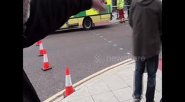 aftermath of knife incident Blackpool