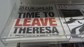 Newspaper headlines following No Deal vote and ahead of Article 50 extension vote in the Commons