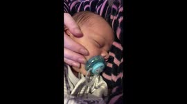 The sweetest sound of a newborn sleeping