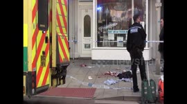 Two men stabbed in Blackpool town centre