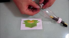 How to make a DIY electric toothbrush using a plastic bottle
