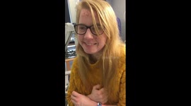 Teacher who cannot speak is able to sing!