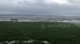 Storm Gareth arrives in Helensburgh