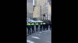 St Patricks Day Parade in Manhattan