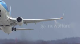Passenger plane has to dump fuel during take-off from German airport