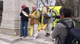 Remember Fukushima rally outside Parliament pays tribute to victims of Daiichi nuclear disaster - 8 years on and far from over