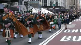 Drums, pipes and shamrocks: The St Patrick's Day Parade in New York City