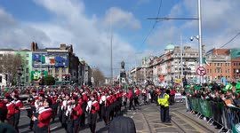 Orchestra at St.Patrick's Day parade