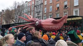Sea figurines at St.Patricks Parade
