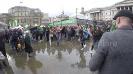 Irish People Dance A Jig