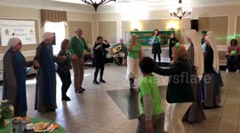 St. Patrick’s Day dancing
