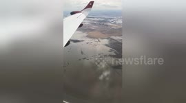No way out of US city as flooding devastates roads and farmlands