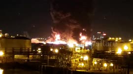 Houston Deer Park fire at gas plant causes enormous pillar of smoke